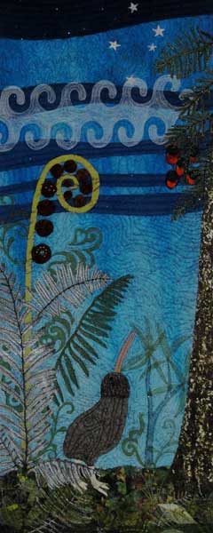 Kiwi's Nocturne: Stargazing through the Veil by Monica Johnstone